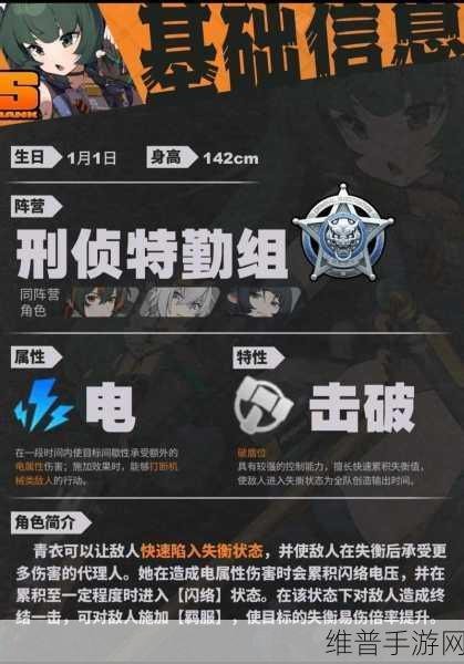 绝区零青衣配队秘籍，打造最强战斗阵容