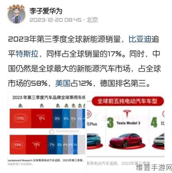 比亚迪逆袭特斯拉，中国力量重塑全球市场格局下的手游产业启示