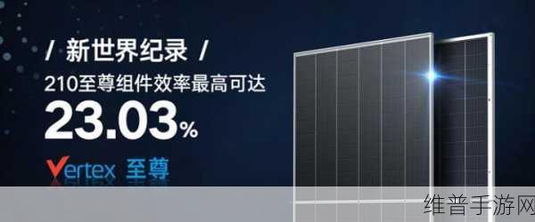 天合光能至尊N型720W组件助力手游公司，揭秘高效能源下的极致游戏体验攻略