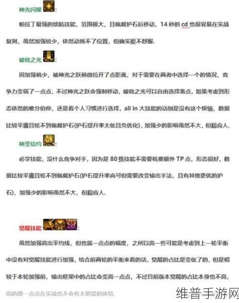 DNF新职业帕拉丁全面解析，辅助之光，战斗之力