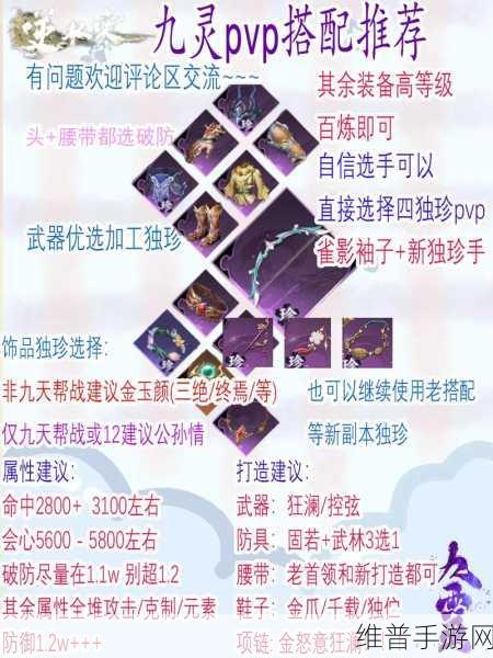 乱斗西游2九灵元圣装备选择全攻略