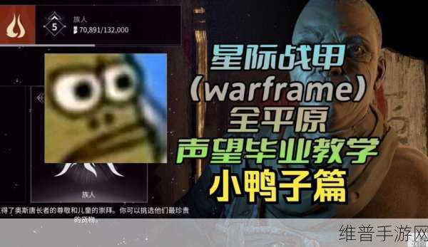 星际战甲深度攻略，小鸭子声望升级物资全解析