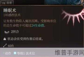 博德之门3龙脉术士加点全攻略,打造最强法术输出角色