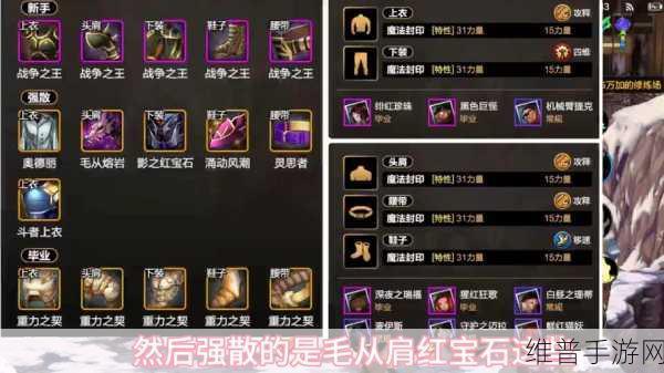 大千世界冰系流装备搭配与法师武器选择深度解析