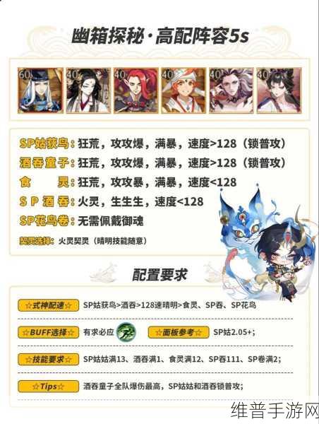 阴阳师彷徨猎场最强爬塔阵容全解析