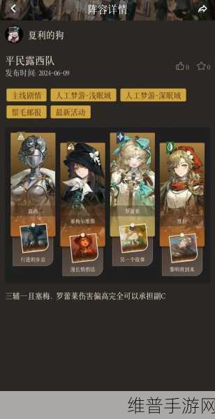 重返未来1999六星心相深度推荐，解锁角色潜能的关键之选