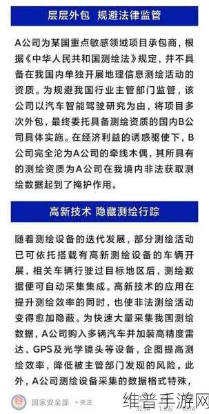 特斯拉等车企连夜回应非法测绘风波，手游公司如何守护数据安全？