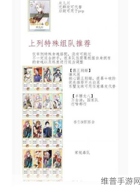食物语阵容搭配全攻略，新手通用指南