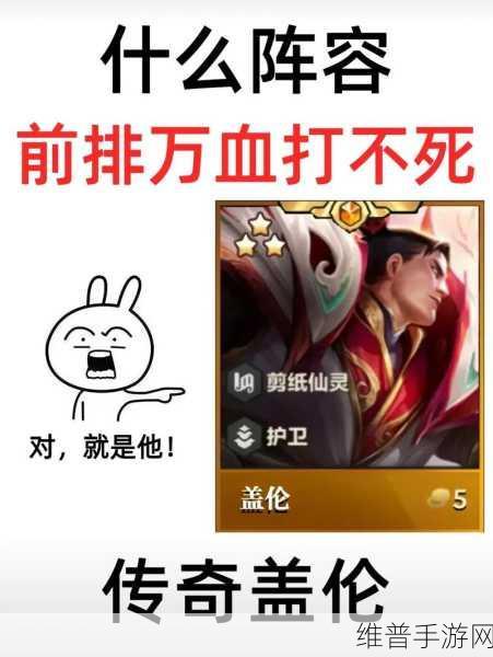 金铲铲之战深度攻略,揭秘神王盖伦的获取成本与价值