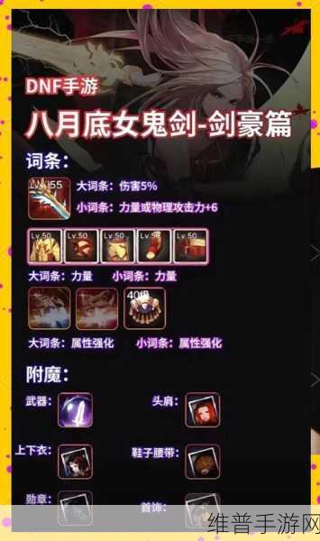 DNF手游深度攻略，女鬼剑士职业对比——剑帝灵动飘逸与剑皇威猛无双，哪个更适合你？