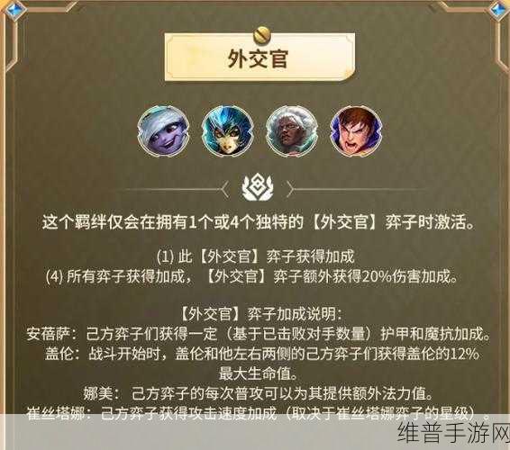 金铲铲之战深度解析，羁绊系统的奥秘与实战应用