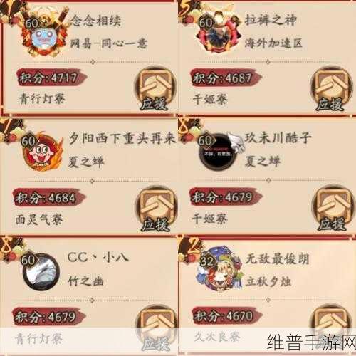 阴阳师百鬼乱狱第四关深度攻略，解锁玩法与通关秘籍