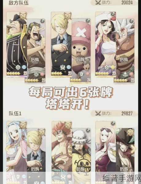航海王梦想指针最强阵容推荐,打造你的无敌海贼团