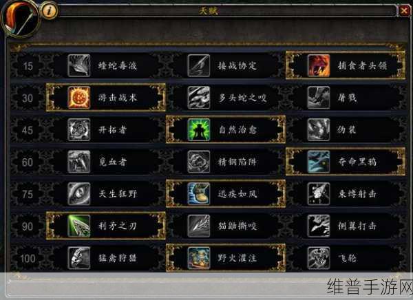 战意威震八方，技能升级与专精效果全解析