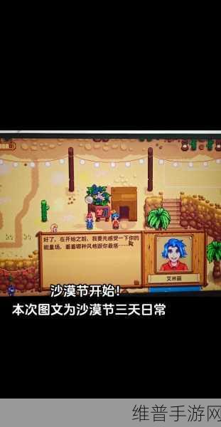 星露谷物语，全面解析沙漠节活动时间及其丰富玩法