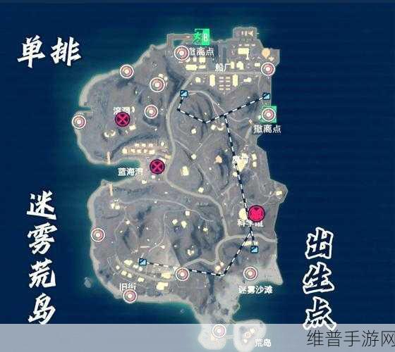 和平精英P港搜寻路线全攻略,矿山周边的战术布局