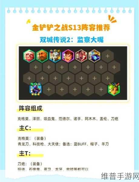 金铲铲之战双城之战造物之主第二关通关秘籍