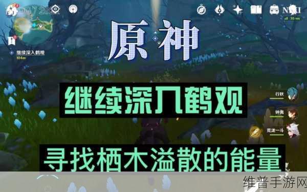 原神栖木逸散的能量全面收集攻略