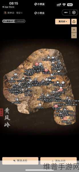 黑神话悟空手游攻略,揭秘落伽香藤第四回四大位置