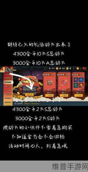 火影手游金币攻略，揭秘高效利用技巧与快速积累金币的独家秘籍