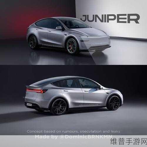特斯拉新款Model Y大变身，内外焕新，手游玩家眼中的市场新宠？