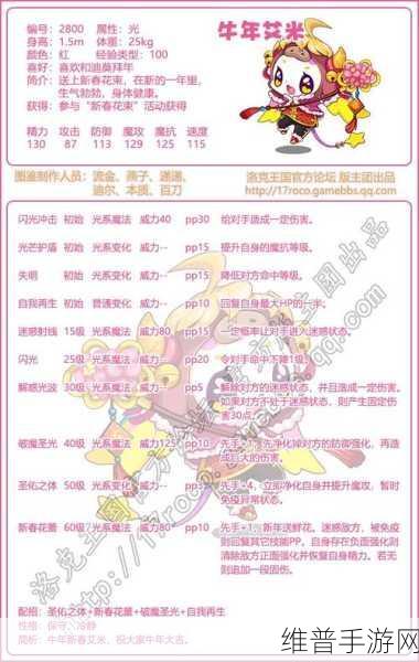 洛克王国，岩棒恶熊 种族值与技能全揭秘