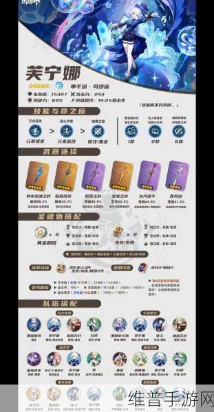 原神深度解析，芙宁娜命之座效果全攻略