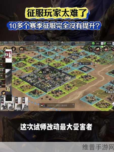 征服与霸业，嬴政阵容搭配的绝佳策略