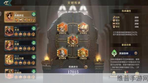 文明与征服深度攻略,列王古卷加点全解析