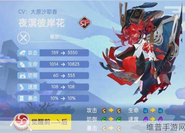 阴阳师夜溟彼岸花培养与御魂搭配深度攻略