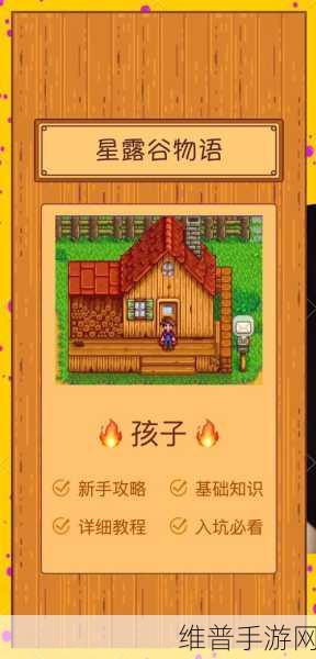 星露谷物语中生小孩的必备攻略