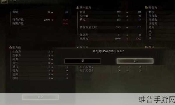 艾尔登法环属性深度解析,全面解读属性作用与提升策略