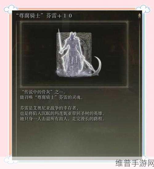 艾尔登法环深度探索，将食粪者转化为骨灰的详尽步骤指南