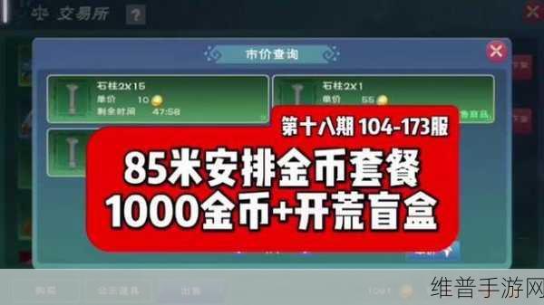 创造与魔法手游攻略，金币兑换银币全解析