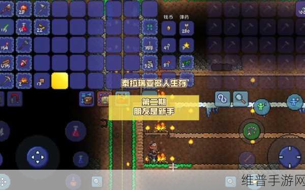 泰拉瑞亚前期玩家必备攻略，高效生存与快速发展指南