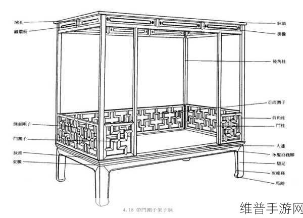 创造与魔法，古典床图纸全解析