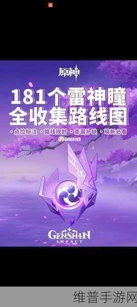 原神全攻略，揭秘180个雷神瞳的详尽位置