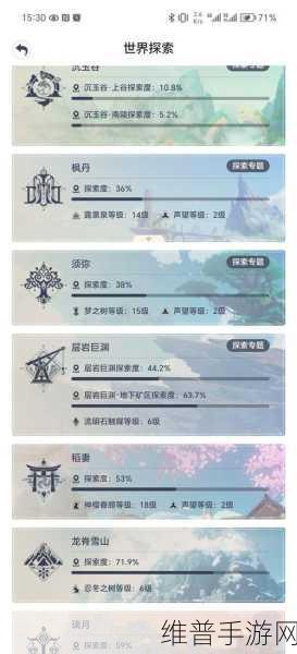 原神地图图标详解，探索世界的钥匙