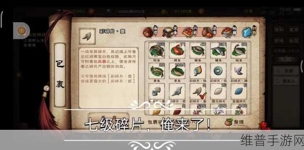 烟雨江湖神秘碎片获得攻略，全面解析获取途径与高效收集技巧