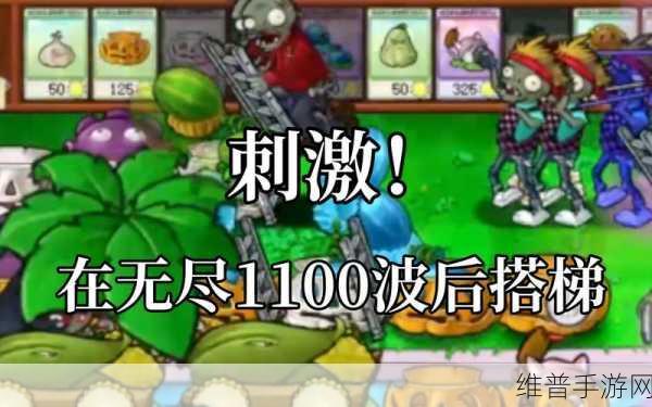 植物大战僵尸无尽模式,高效搭建无尽梯子策略指南