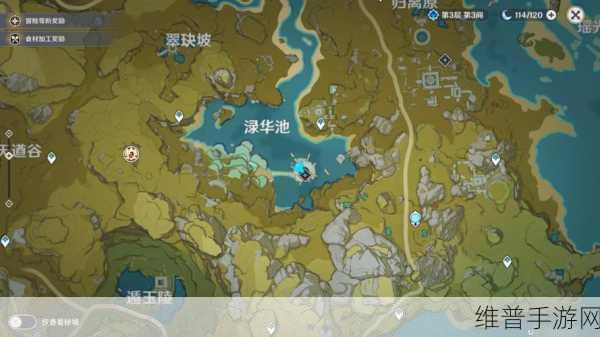 原神手游攻略，渌华池附近火炬解密全解析
