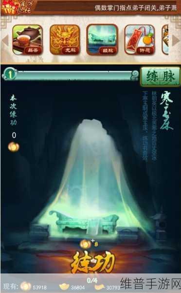 深度解析大掌门练气系统的玩法秘籍
