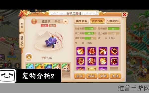 梦幻西游手游家园养宠物深度攻略，解锁多样乐趣与收益