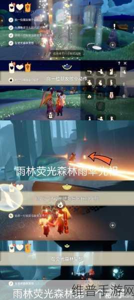 光遇探索指南，揭秘荧光森林的奇妙位置与玩法