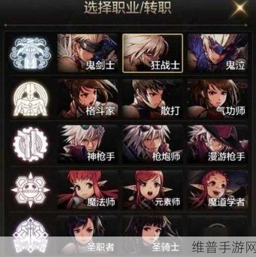 DNF手游觉醒职业全解析，各职业名字及特色一览