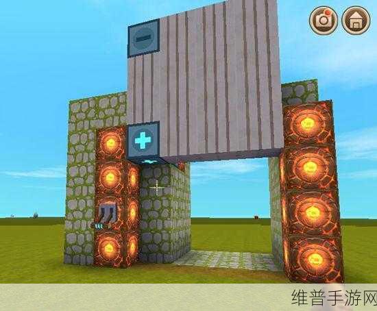 迷你世界电动门制作全攻略