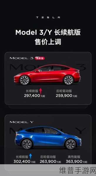 特斯拉Model 3长续航四驱版美国降价，国内市场手游玩家购车风向标？