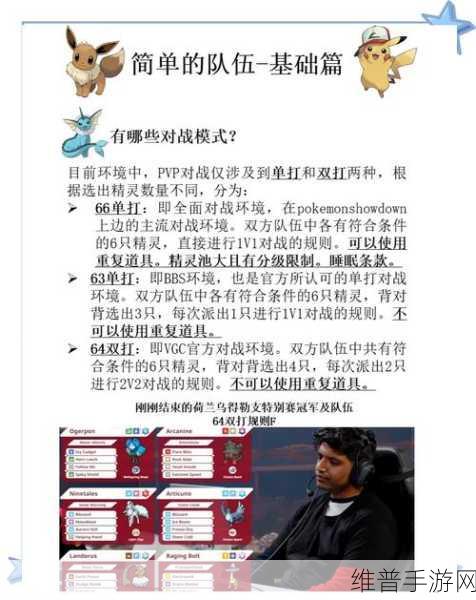 口袋妖怪VS联盟大赛，全新玩法规则深度攻略与竞技策略全面揭秘