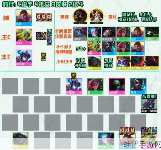 云顶之弈山海重秘阵容前期运营秘籍大公开