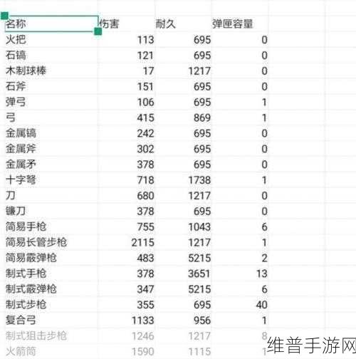 方舟生存进化手游，深度解析装备属性与策略选择